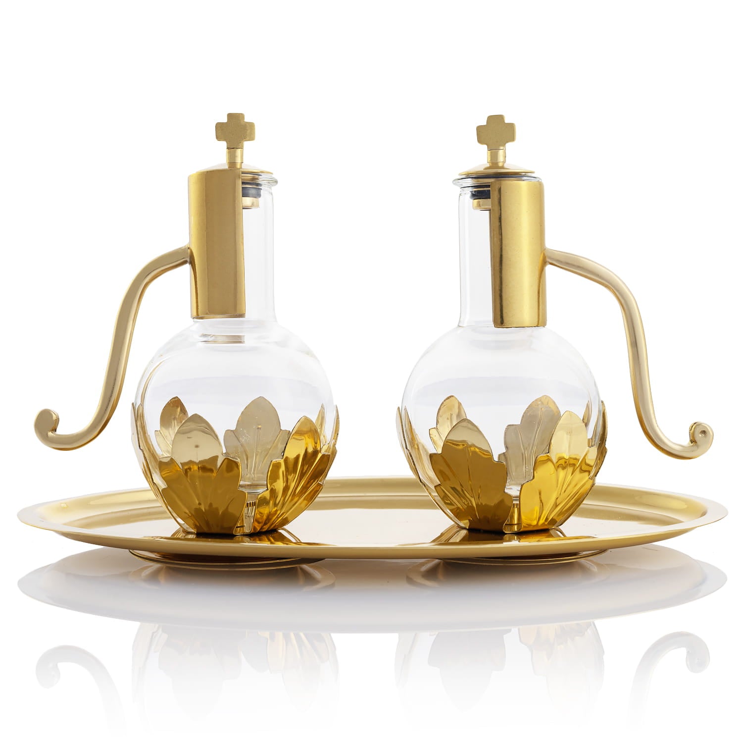 Ampułki na wino i wodę - taca - ORNATY.PL