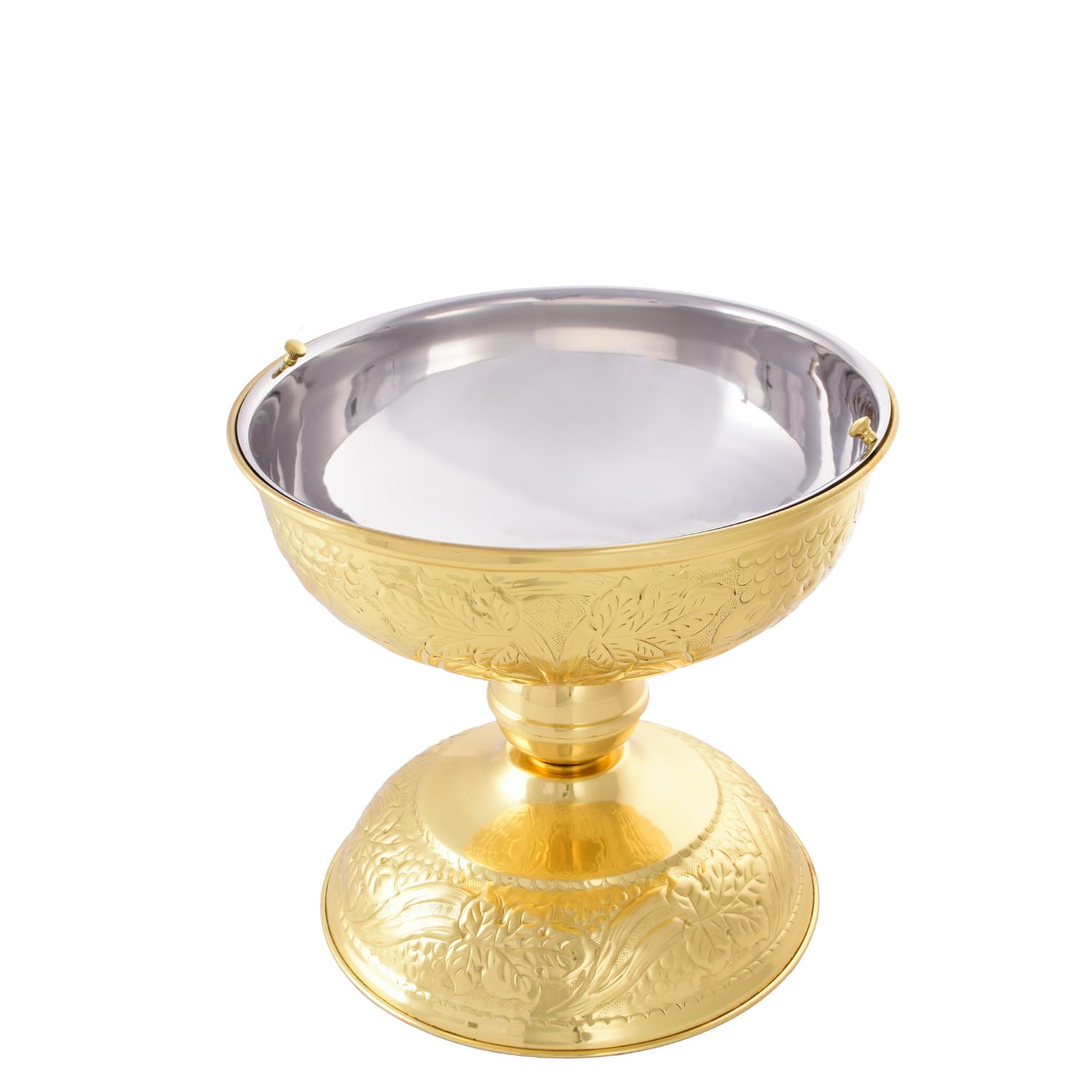 Chrzcielnica - zbiornik na wodę święconą - mosiądz - ORNATY.PL