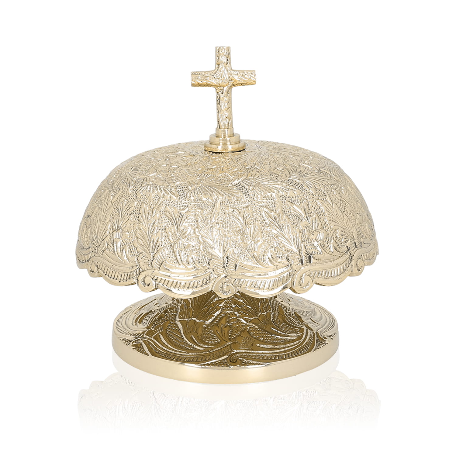 Gong - mosiądz - drewniany młotek - ORNATY.PL