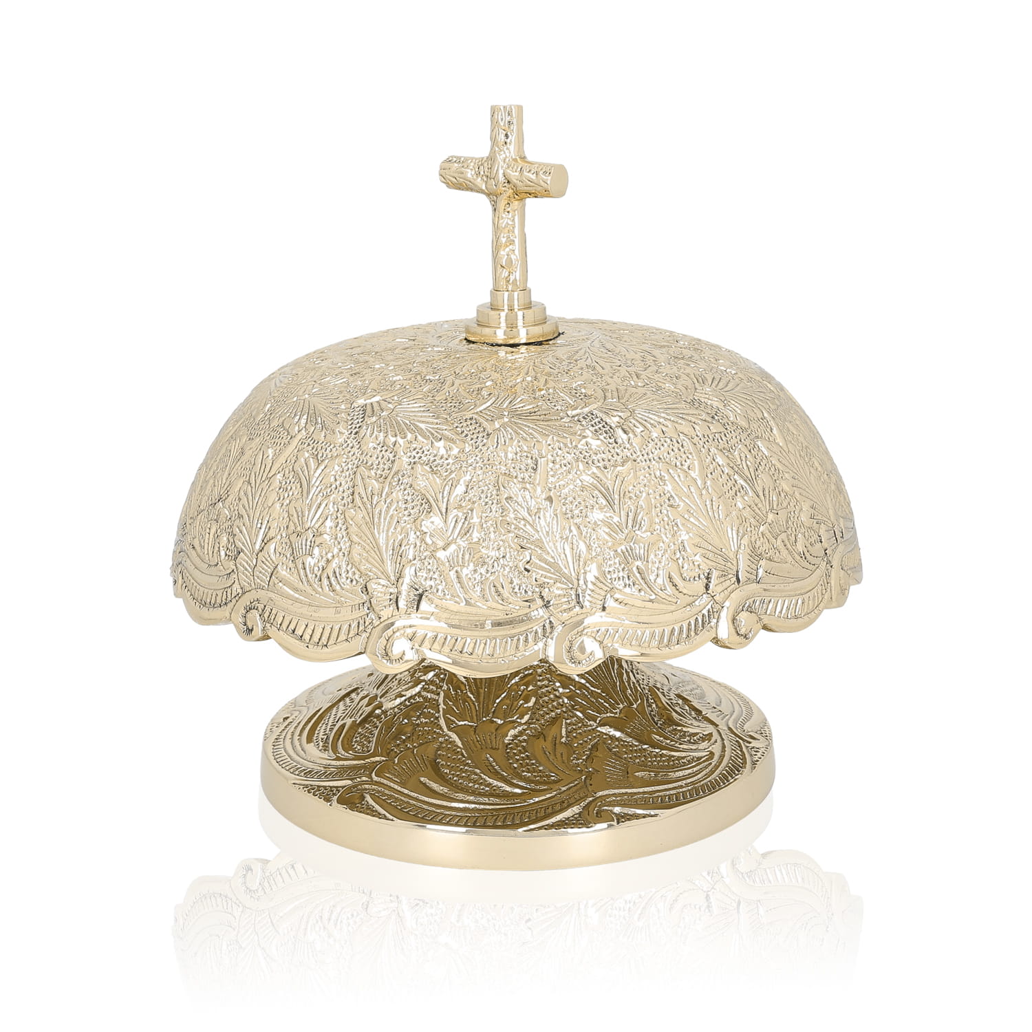 Gong - mosiądz - drewniany młotek - ORNATY.PL