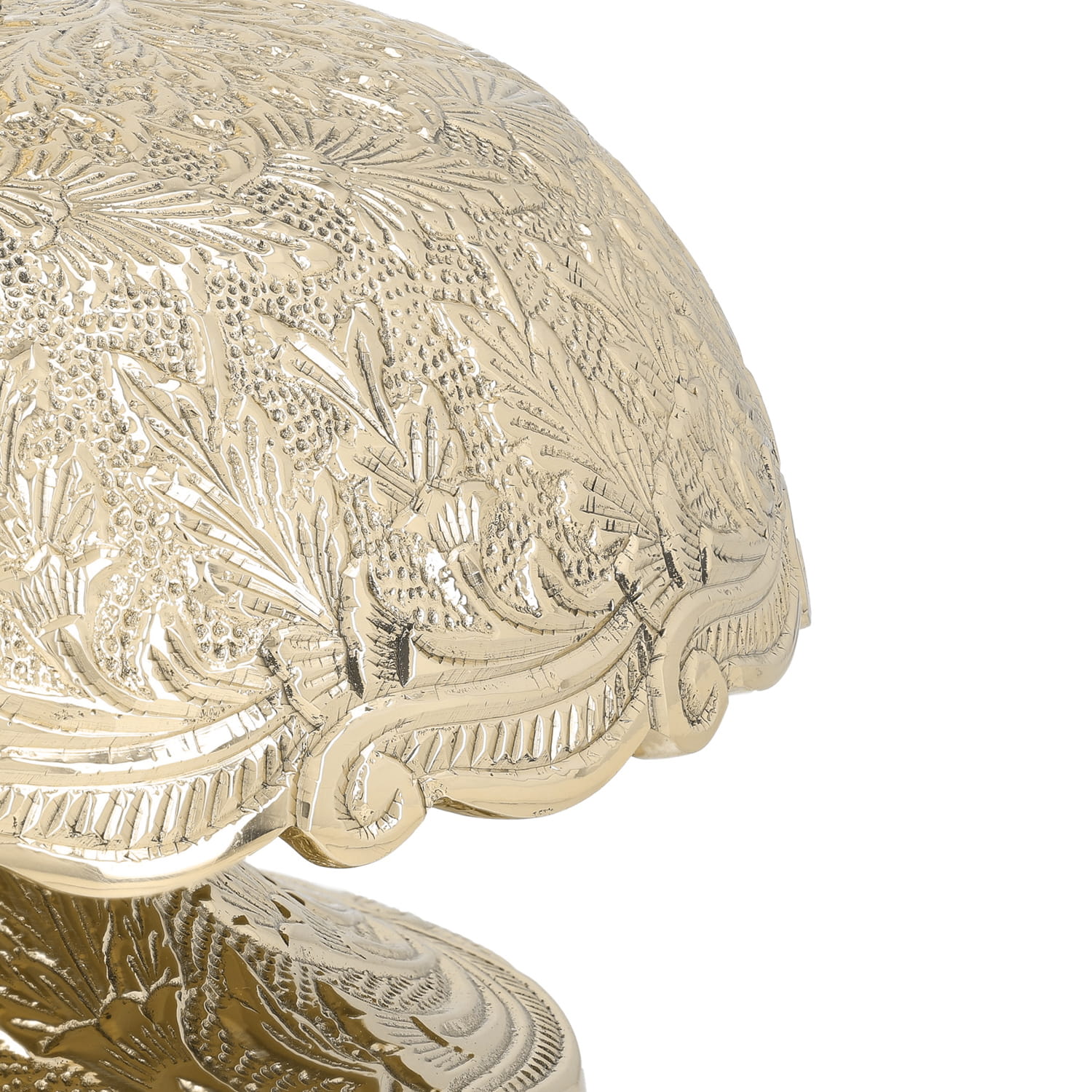 Gong - mosiądz - drewniany młotek - ORNATY.PL