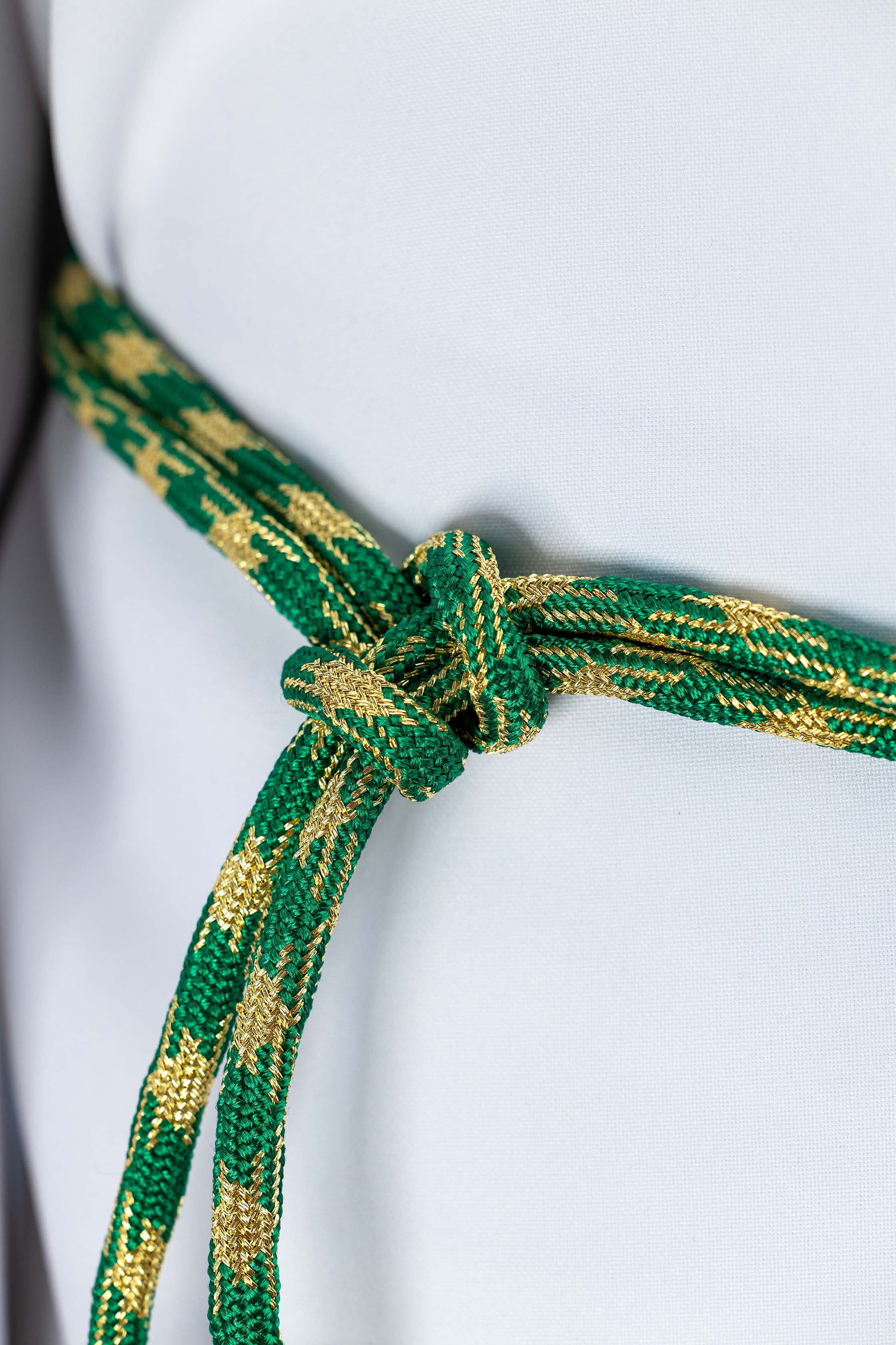 Cingulum liturgiczne zielono-złote - ORNATY.PL