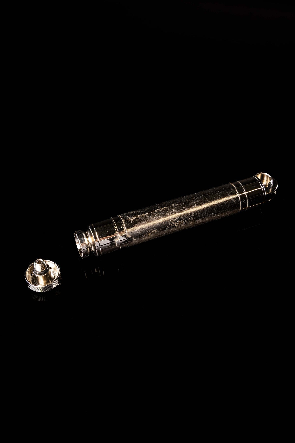 Metalno liturgijsko škropilo s etuijem, 17 cm