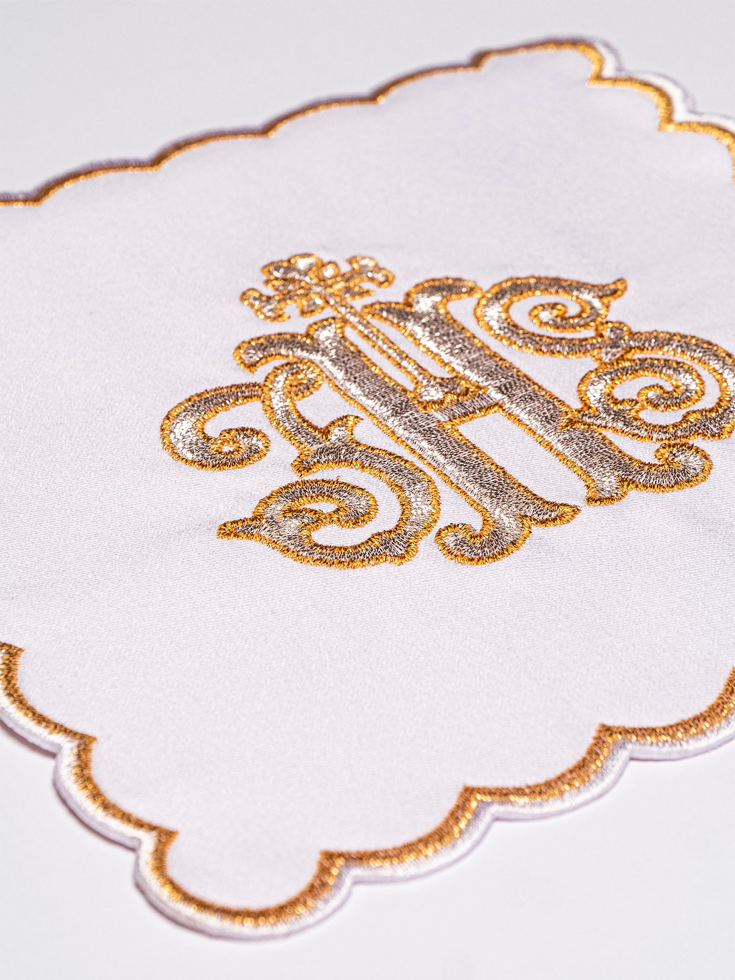 Zestaw palek z symbolem IHS w czterech kolorach liturgicznych