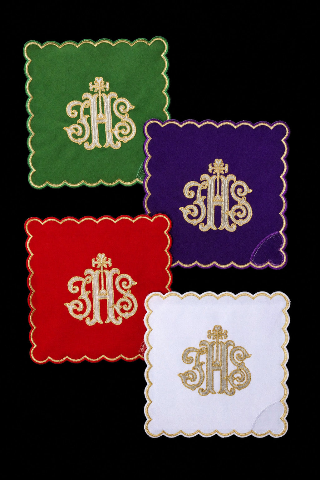 Set palica u četiri liturgijske boje