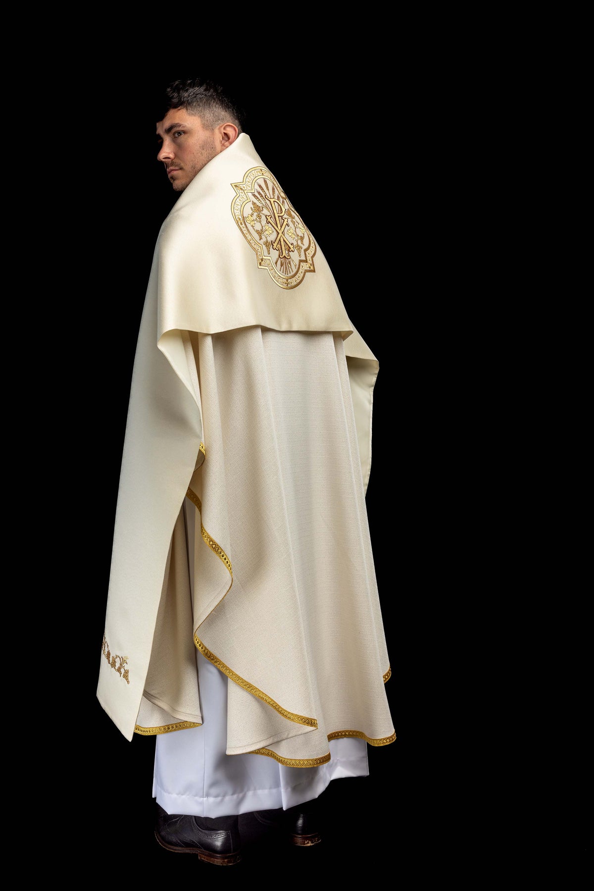 Liturgijski veo sa simbolom PX
