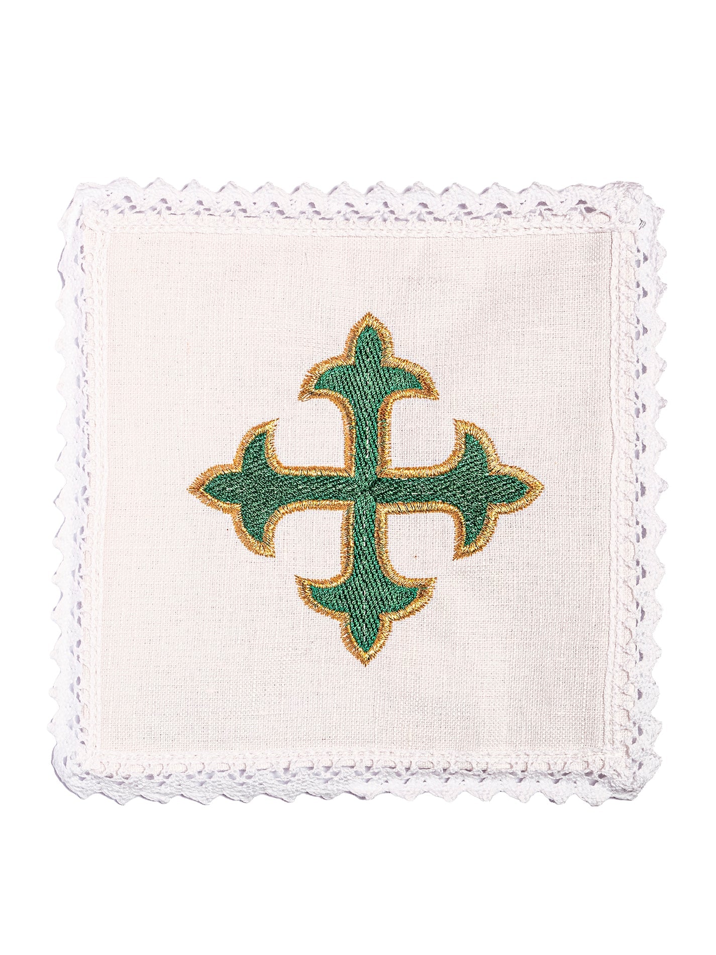 Liturgijsko rublje laneno vezeno Križ
