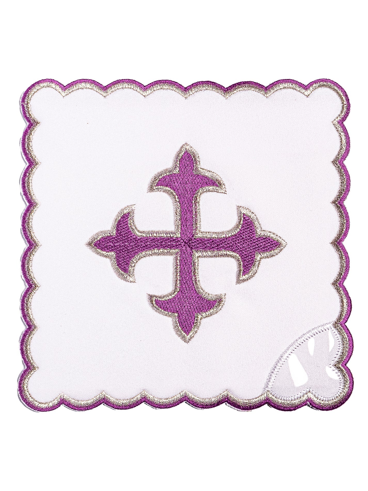 Liturgijsko rublje s vezom Križ Ljubičasta