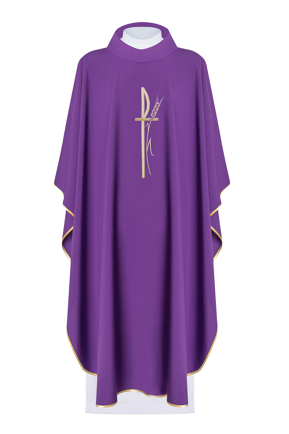 Ljubičasta liturgijska misnica s križem
