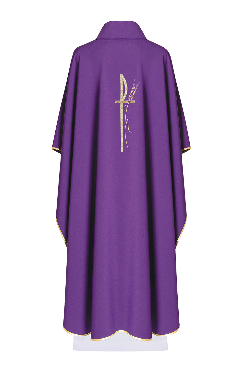 Ljubičasta liturgijska misnica s križem