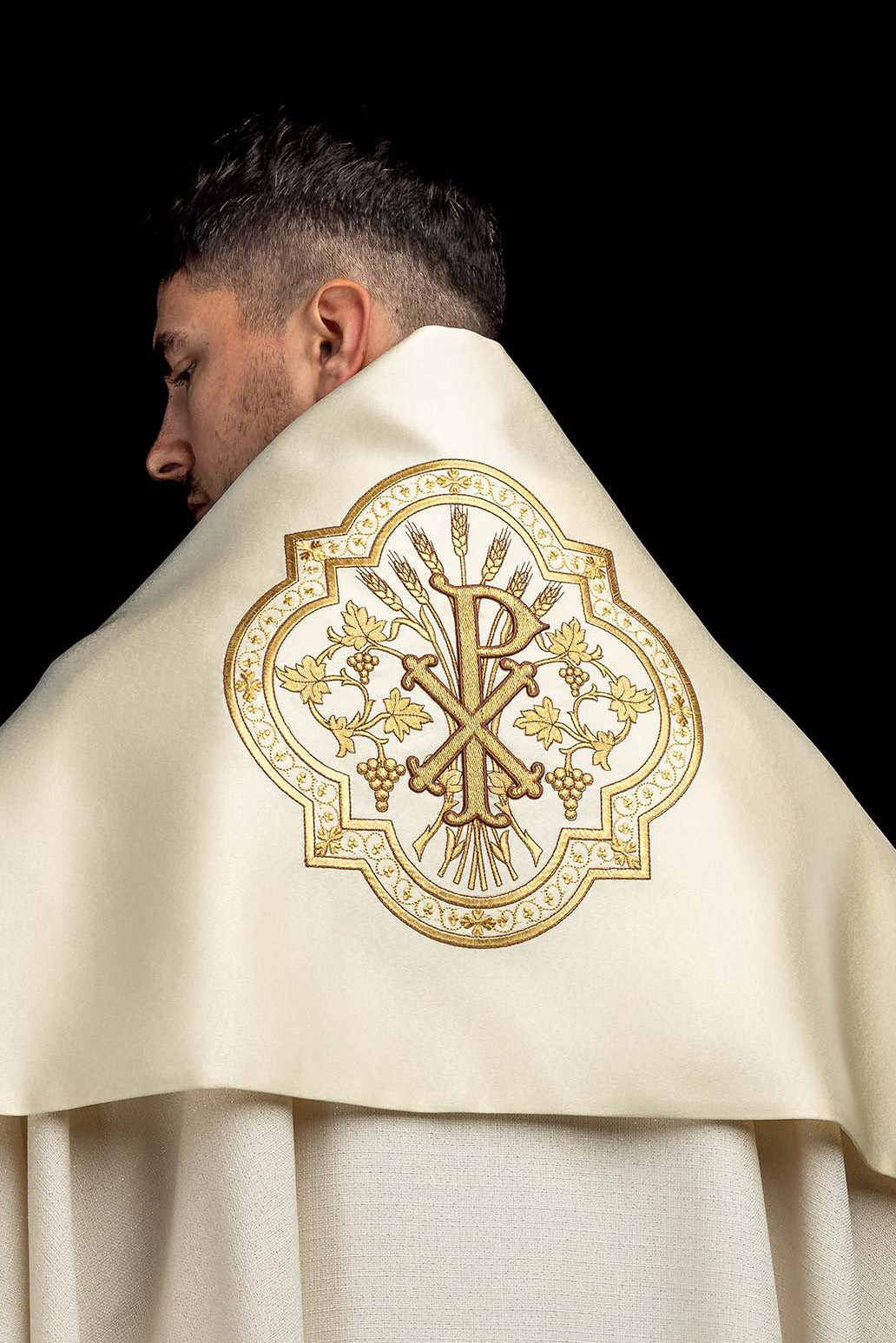 Liturgijski veo sa simbolom PX