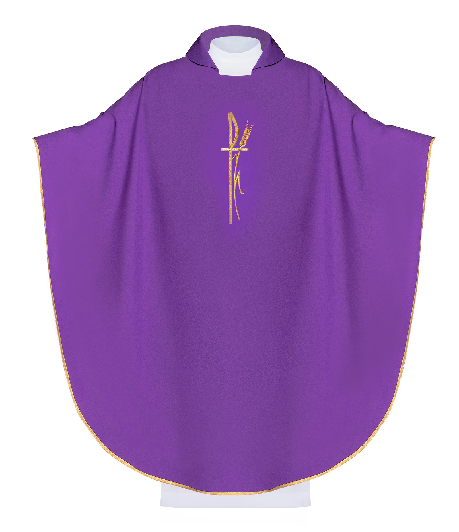 Ljubičasta liturgijska misnica s križem